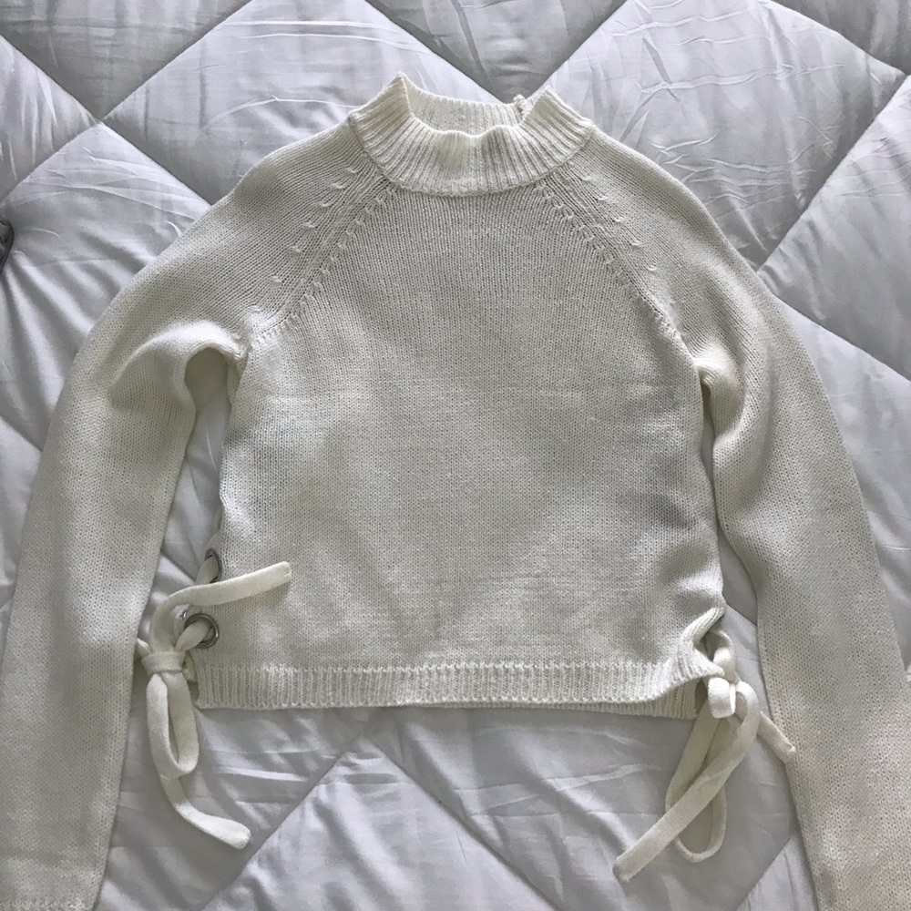Crop sweater